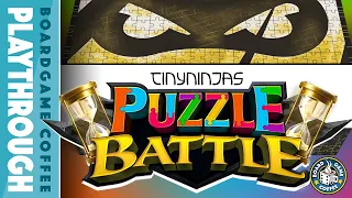 Tiny Ninja's Puzzle Battle - Playthrough