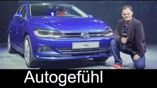 Volkswagen Polo reveal REVIEW all-new VW Polo 2018 - Autogefühl