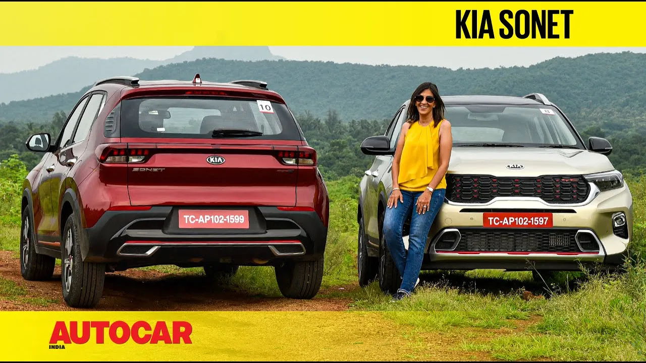 2020 Kia Sonet review - It's a mini Seltos | First Drive | Autocar India