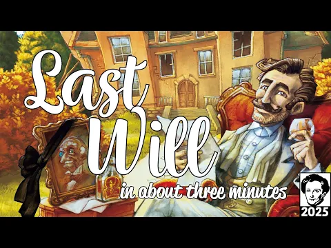 Last will in about 3 minutes