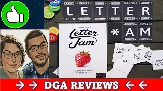 DGA Reviews Board Games: Letter Jam (Cozy Game Night)
