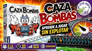 Caza bombas (Bomb Busters) - Cómo se juega - Tutorial
