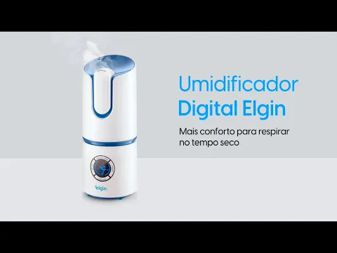 Umidificador de Ar 2,5L Bivolt Digital Elgin
