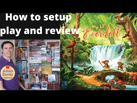My Lil Everdell #howtoplay #review #boardgame #tabletop AmassGames #games #deck #bgg