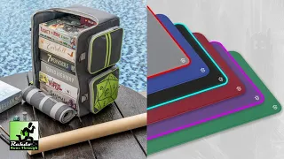 The Adventurer Bag & LED game mat - boardgame accessories DO NOT get much cooler than this :)