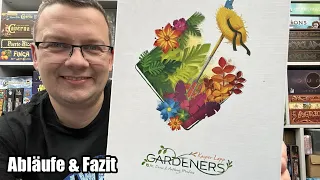 Gardeners (Sit Down! / Huch!) - kooperatives Plättchenlegespiel mit besonderem Kniff ab 10 Jahren