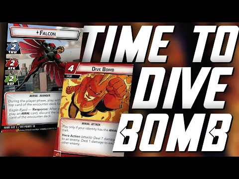 Falcon(Aggression) vs Expert MODOK Marvel Champions Live Replay