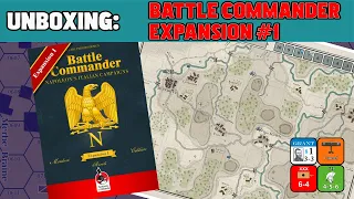 Battle Commander First Expansion Unboxing