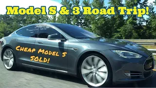 Selling the Cheap Model S + Road Trip Delivery to the New Owner!