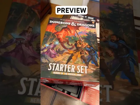 Dungeons & Dragons Starter Set #preview #previewcopy #watchitplayed