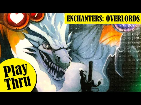 ENCHANTERS Board Game Set Up and Play Through