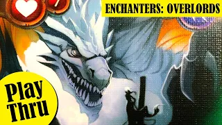 ENCHANTERS Board Game Set Up and Play Through
