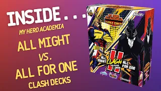 My Hero Academia CCG 2 Player Clash Decs - All Might Vs. All for One | Inside #622