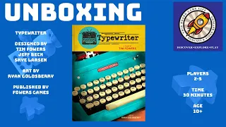 Typewriter Unboxing