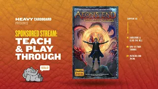 Aeon's End - (KS) Past & Future- Solo Teaching & Play-through by Heavy Cardboard