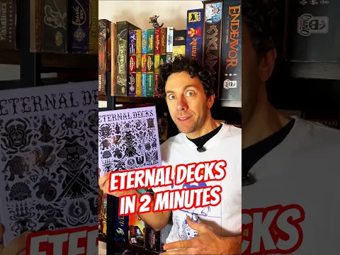 #ETERNALDECKS by #tricktakersgames in 2 minutes our impressions of this clever cooperative card game