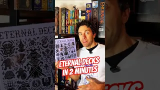 #ETERNALDECKS by #tricktakersgames in 2 minutes our impressions of this clever cooperative card game
