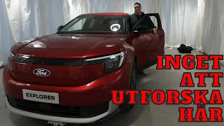 Ford Explorer förhandstitt - Eller borde jag säga VW ID.4? | Elbilsmagasinet