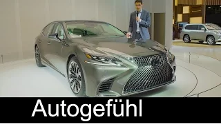 Lexus LS REVIEW Premiere all-new gen 2017/2018 neu - Autogefühl