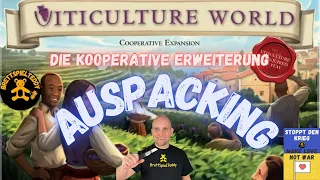 Viticulture World - Auspacking - Brettspiel Teddy - Board Games