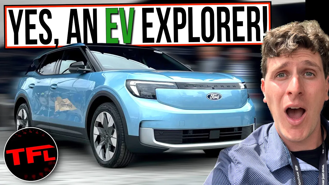 Surprise! Ford Debuts The NEW 2024 EV Explorer: An New All Electric  SUV With a HUGE Catch!