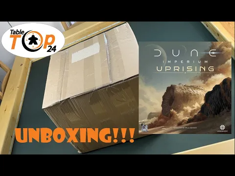 Dune Imperium Uprising Unboxing