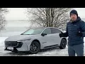 Vintertest av Mazda 6e: Bakhjulsdrift fungerer overraskende bra