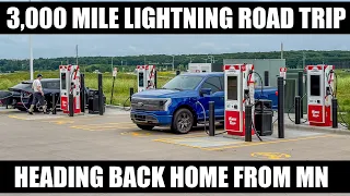 Trying A New Charging Network! Cross-Country Holiday Road Trip In My F150 Lightning - Part 3
