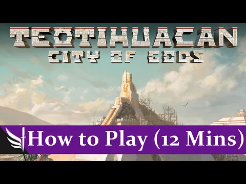 How to play Teotihuacan: City of Gods (FULL Rules, 12 minutes)
