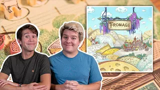 Fromage | Simulatenous Worker Placement! Let's Make Cheese! (Board Game Overview & Review #93)