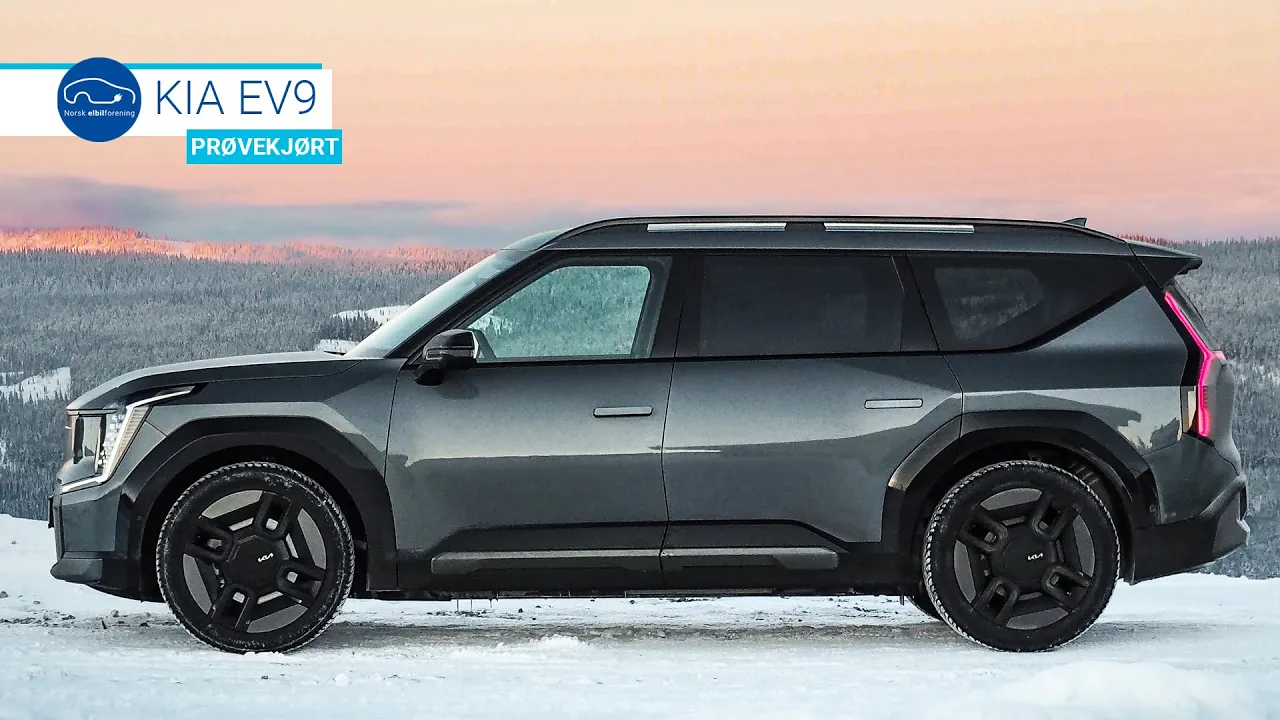 Test av Kia EV9 - er du klar for en Kia til en million kroner?