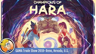 Champions of Hara — game overview at GAMA Trade Show 2019
