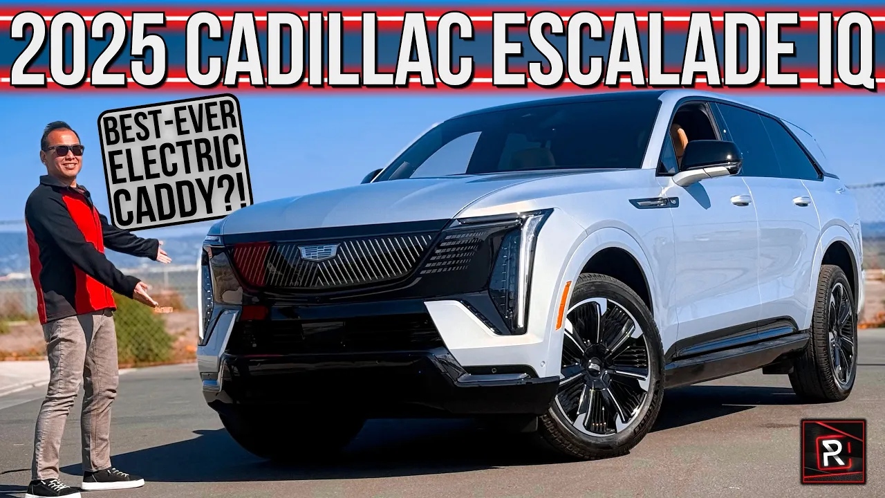 The 2025 Cadillac Escalade IQ Is the Ultimate Electric Luxury SUV For Road Trip Warriors