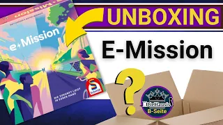 E-Mission | 📦 Unboxing Kennerspiel von Schmidt Spiele | DieHausis B-Seite
