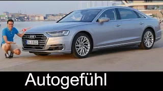 Audi A8 documentary - FULL REVIEW A8L 55 TFSI 3.0 all-new 2018 neu - Autogefühl