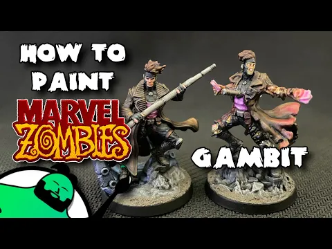 HOW TO PAINT: Marvel Zombies: A Zombicide Game - Gambit