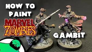 HOW TO PAINT: Marvel Zombies: A Zombicide Game - Gambit