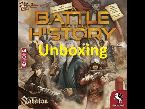 A Battle Through History - Unboxing - El club del dado