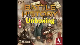 A Battle Through History - Unboxing - El club del dado