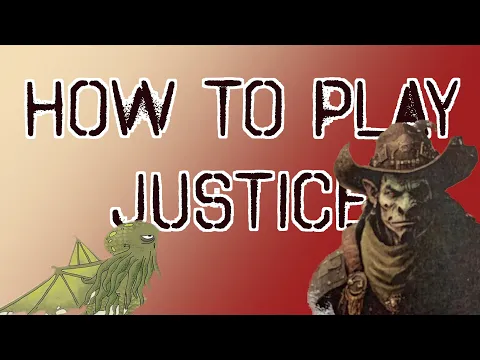 How to Play Justice - Crowdfunding Prototype