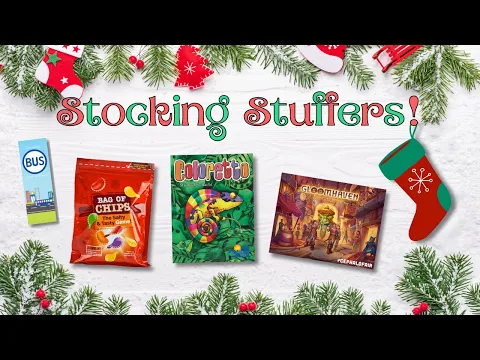 20 Board Game Stocking Stuffers!