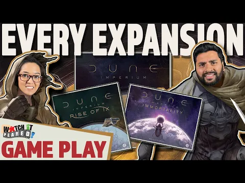 EVERYTHING Dune Imperium - Game Play! "The Salt Will Flow!"