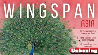 Wingspan Asia Expansion Unboxing