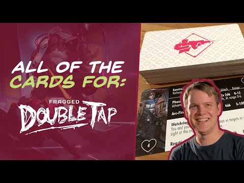 All of the cards for Double Tap (tabletop Skirmish Game)