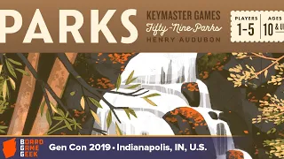 PARKS game overview at Gen Con 2019