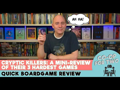 Cryptic Killers: A spoiler-free mini-review of their 3 hardest Cold Case Games (15min @ 4k)