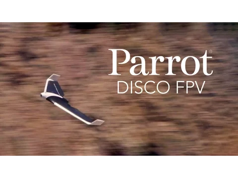 Video zu Parrot Disco FPV RC Motorflugmodell RtF 1150 mm
