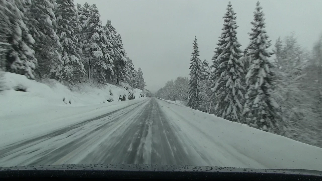 Rambling in winter wonderland on RV 3