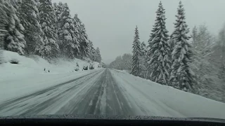 Rambling in winter wonderland on RV 3