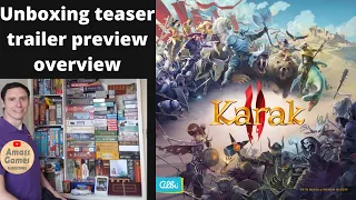 Karak II #unboxing #teaser #boardgame #tabletop AmassGames #games #game #spiel #dice #kids